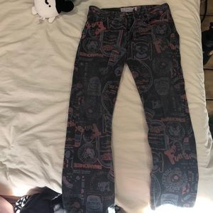 Low rise vintage jeans